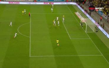 Франция сбърка в защита и Джими Дурмаз наказа 