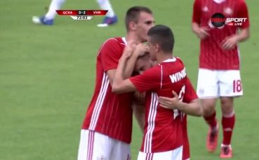 ЦСКА - Университатя Крайова 4:2 /репортаж/