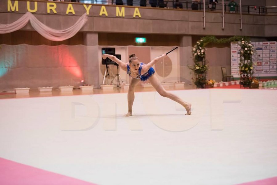 Българските гимнастички в Япония1