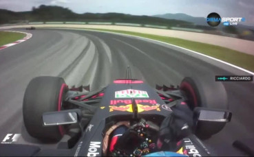 Оргазъм в болида? Няма друг като Дани Рикиардо