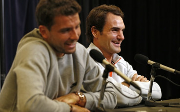 Великият Федерер впечатлен от Григор Димитров