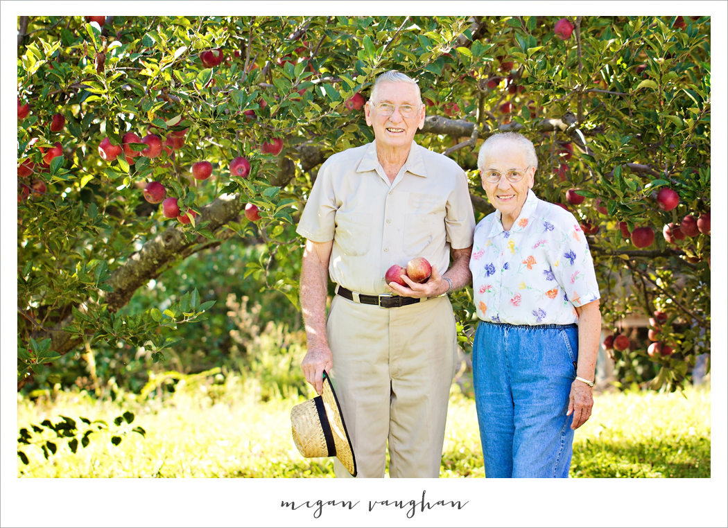 Руби и Херълд във фотосесия за 60-годишнината от брака им.