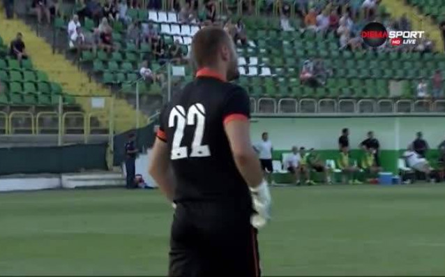 Вратарят на Пирин Благой Макенджиев стана Играч на мача в