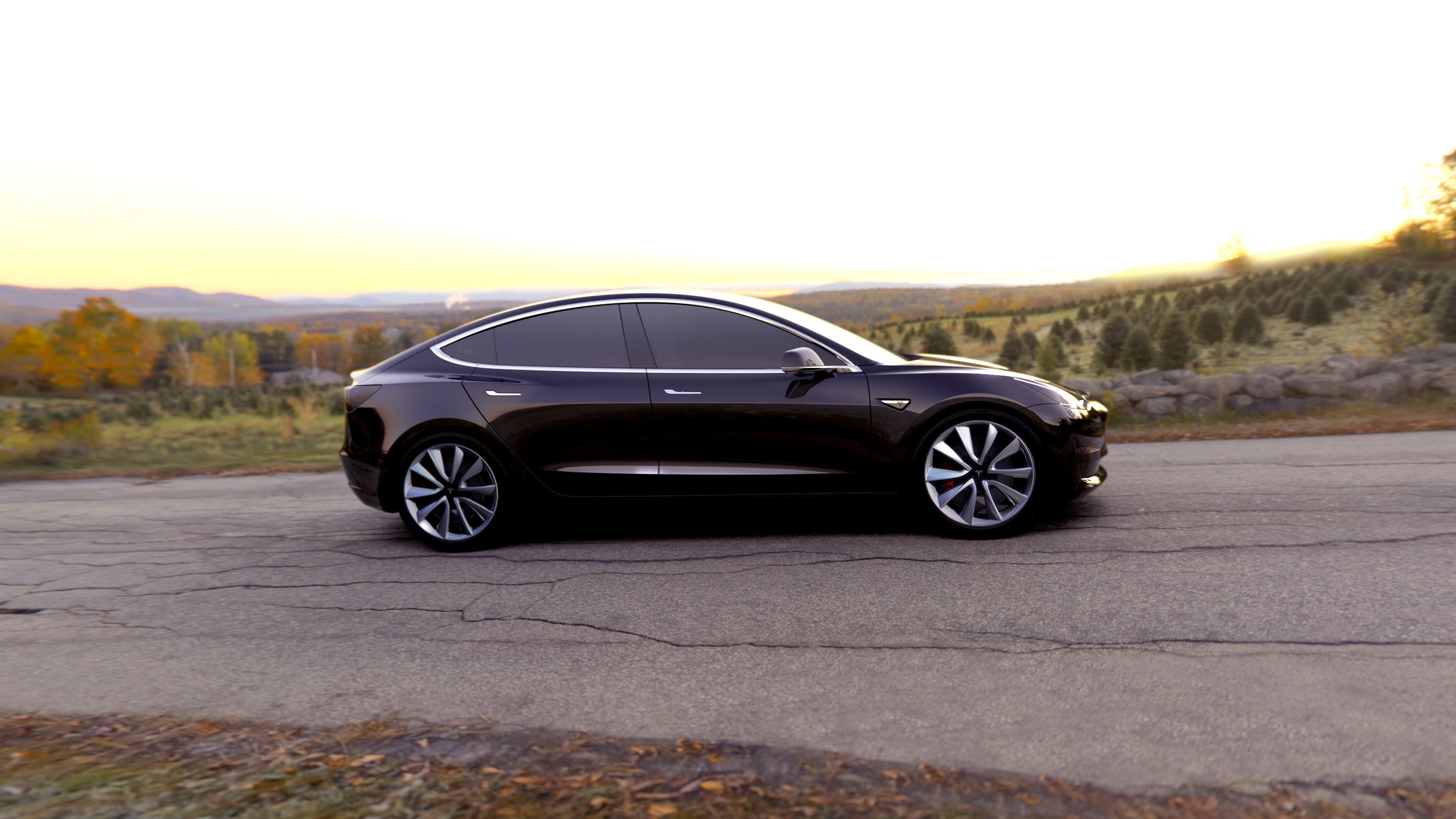 Новият "Модел 3" на "Тесла" е най-достъпният електроавтомобил, изкарван от компанията на Илон Мъск