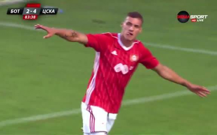 Десподов с лека доза късмет вкара пети гол за ЦСКА