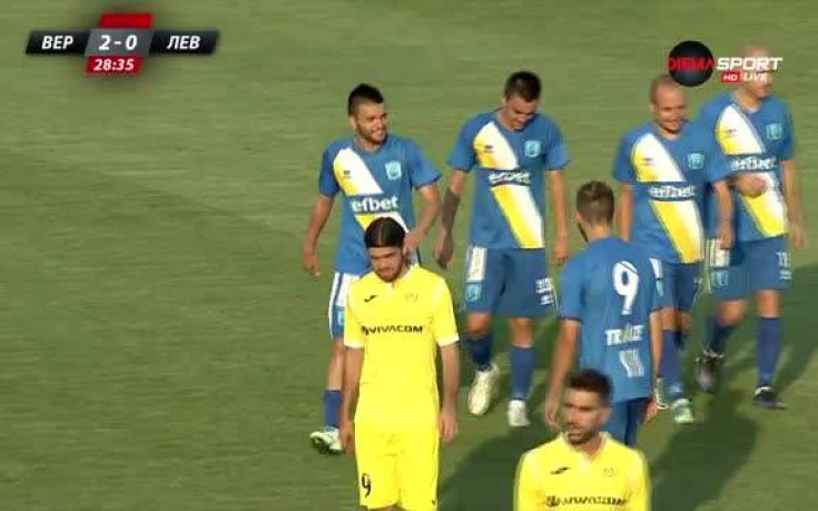 Верея - Левски 2:0 /полувреме/