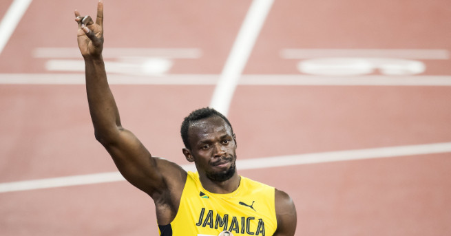 Юсейн Болт не успя да стигне до титлата на 100