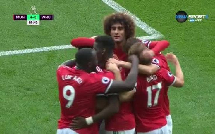 И Погба не остана назад, вкара четвъртия за Юнайтед