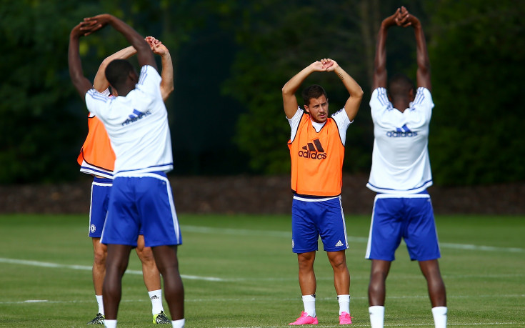 Добри новини за Челси: Азар тренира с групата