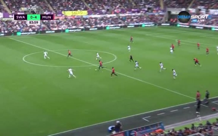 Марсиал също се нареди сред голмайсторите срещу Суонси