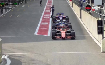 Райконен летеше в първата свободна тренировка