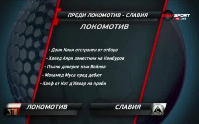 Локомотив Пловдив и Славия ще изиграят един от най интригуващите