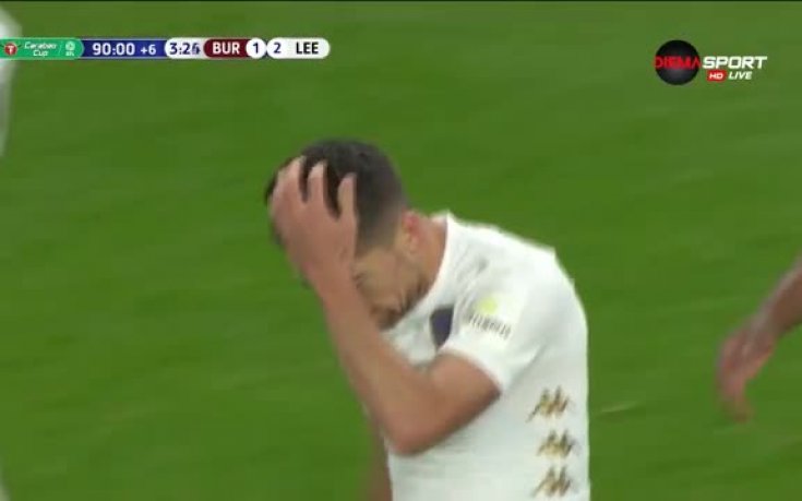 Лийдс отново напред срещу Бърнли след дузпа