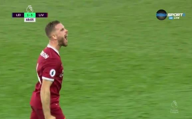 Ливърпул дръпна отново с два гола аванс на Лестър в