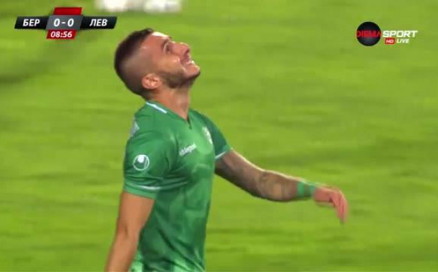 На полувремето Берое Левски 0 0 Двата тима не предложиха