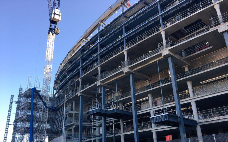 Тотнъм показа снимки на впечатляващия нов стадион