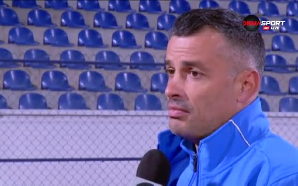 Треньорът на Дунав Русе Людмил Киров коментира постигнатата победа с