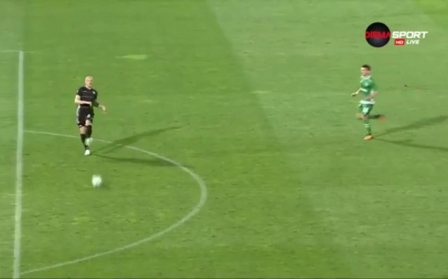 Лудогорец води с 1 0 срещу Берое на полувремето в