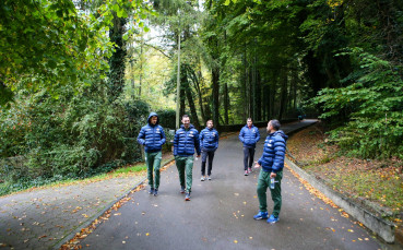 Националите загряха за Люксембург с разходка