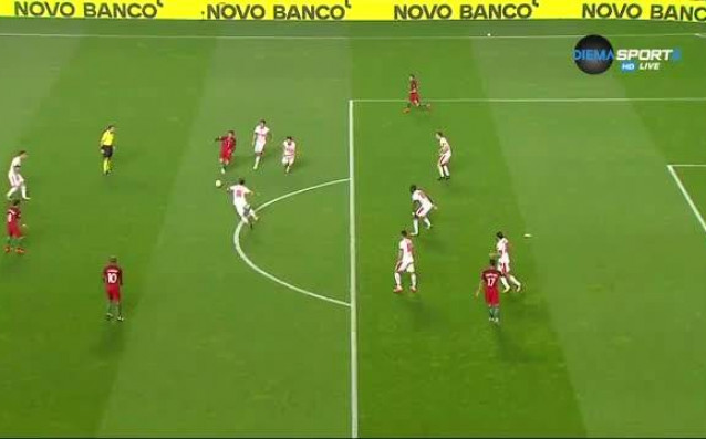 Португалия води на Швейцария с 1 0 в световна квалификация