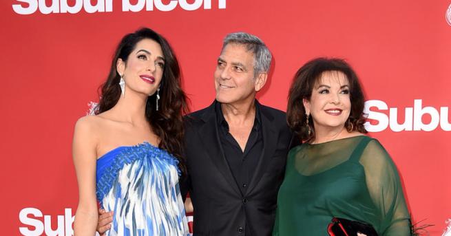 Джордж Клуни представи новия си филм „Suburbicon” в Лос Анджелис.