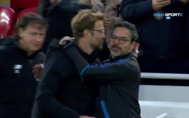 Топлите отношения между мениджърите на Ливърпул и Хъдърсфийд си проличаха