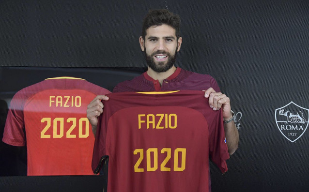 Рома обяви официално новия договор на защитника Федерико Фасио Римският клуб се договори с