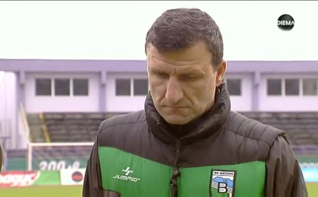 Треньорът на Витоша Костадин Ангелов отново се оплака от елементарните