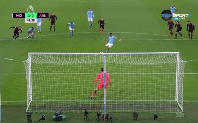 Сити вече води с 2 0 на Арсенал след точен