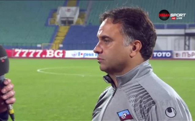 Старши треньорът на Септември Николай Митов коментира победата с 1 0
