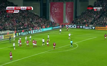 Дания - Ирландия 0:0 /репортаж/