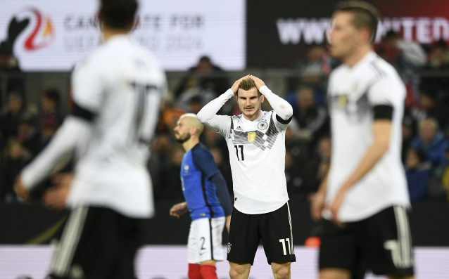 Отборът на Германия направи хикс – 2:2 срещу Франция в