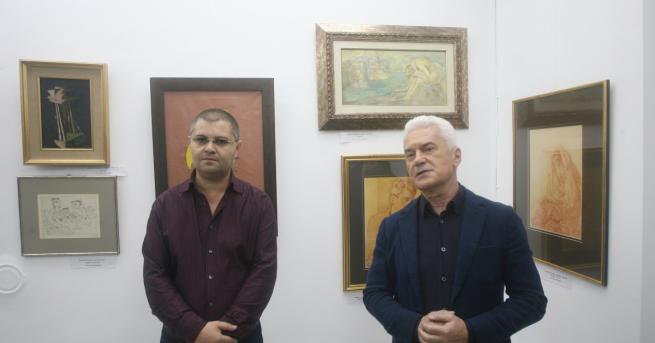 Лидерът на "Атака” и депутат Волен Сидеров и неговият приятел