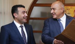 Премиерите на Македония и България - Зоран Заев и Бойко Борисов