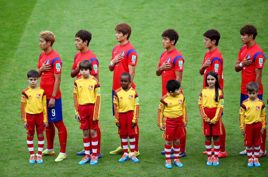 Южна Корея Република Мондиал 2018 отбор отборна1