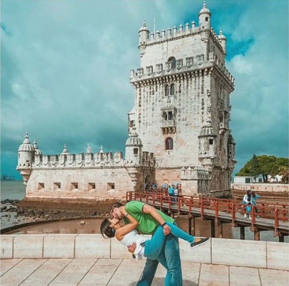 Роб и Джоли в Лисабон, Португалия