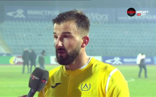 Футболистът на Левски Васил Панайотов заяви след победата над Дунав