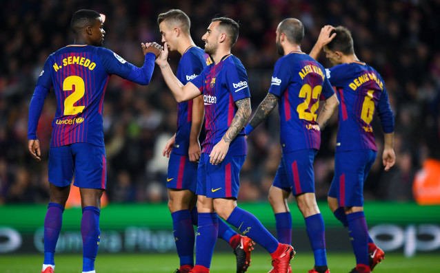 Барселона си осигури необезпокаявано място на осминафиналите в турнира за