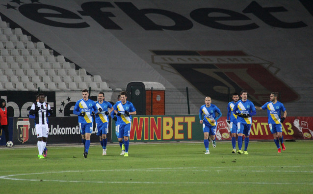 Локомотив Пловдив и Верея завършиха наравно 1:1 в последен мач