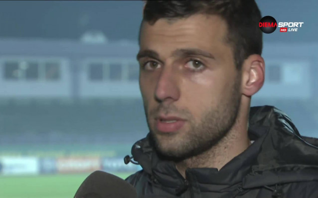 Един от най добрите играчи на Славия през изминалия есенен