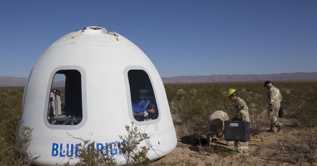 Космическата компания Blue Origin на Джеф Безос записа нов важен