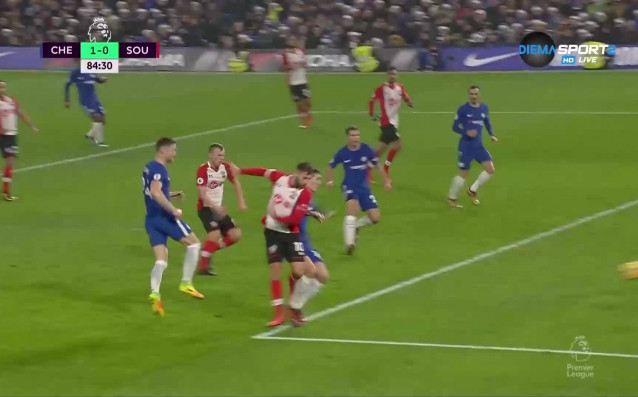 Челси спечели с минималното 1 0 домакинството си на Саутхемптън