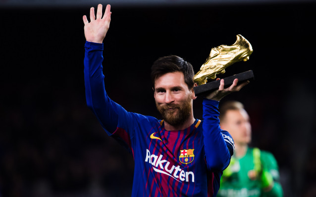 Голямата звезда на Барселона Лионел Меси получи поредното си ценно