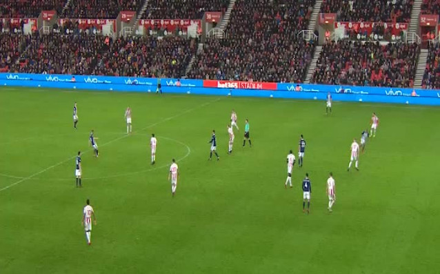 Стоук Сити победи УБА в двубой от 19 ия кръг на