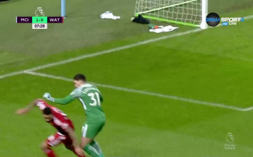 Манчестър Сити - Уотфорд 2:0 /първо полувреме/