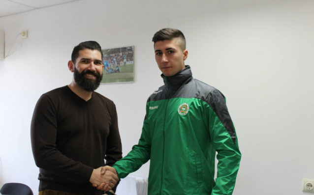 Един от перспективните млади играчи на Бургас Мариян Димитров се
