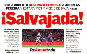 Пресата във Валенсия изригна срещу Барса: Диващина!