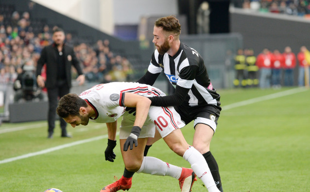 Победната серия на Милан в Серия спря на три мача