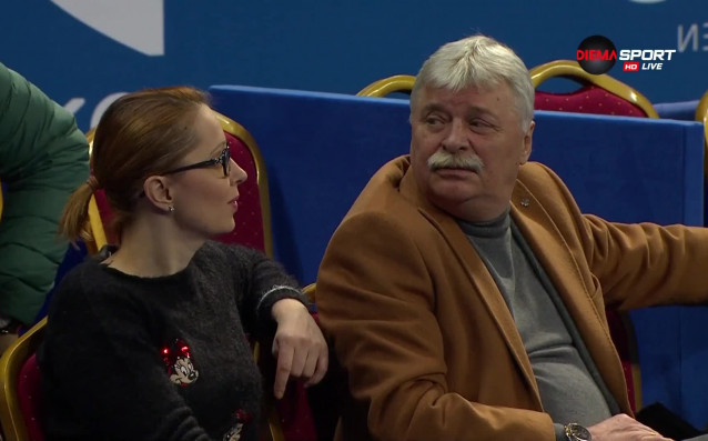 Популярният футболен агент Емил Данчев се показа като страстен фен