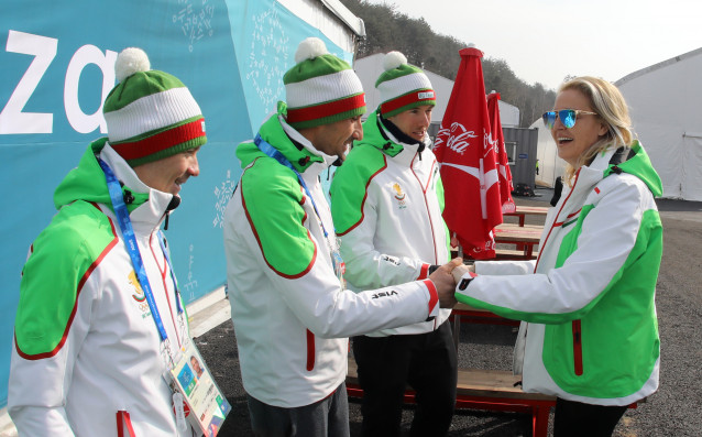 Председателят на БОК Стефка Костадинова се срещна с българските олимпийци